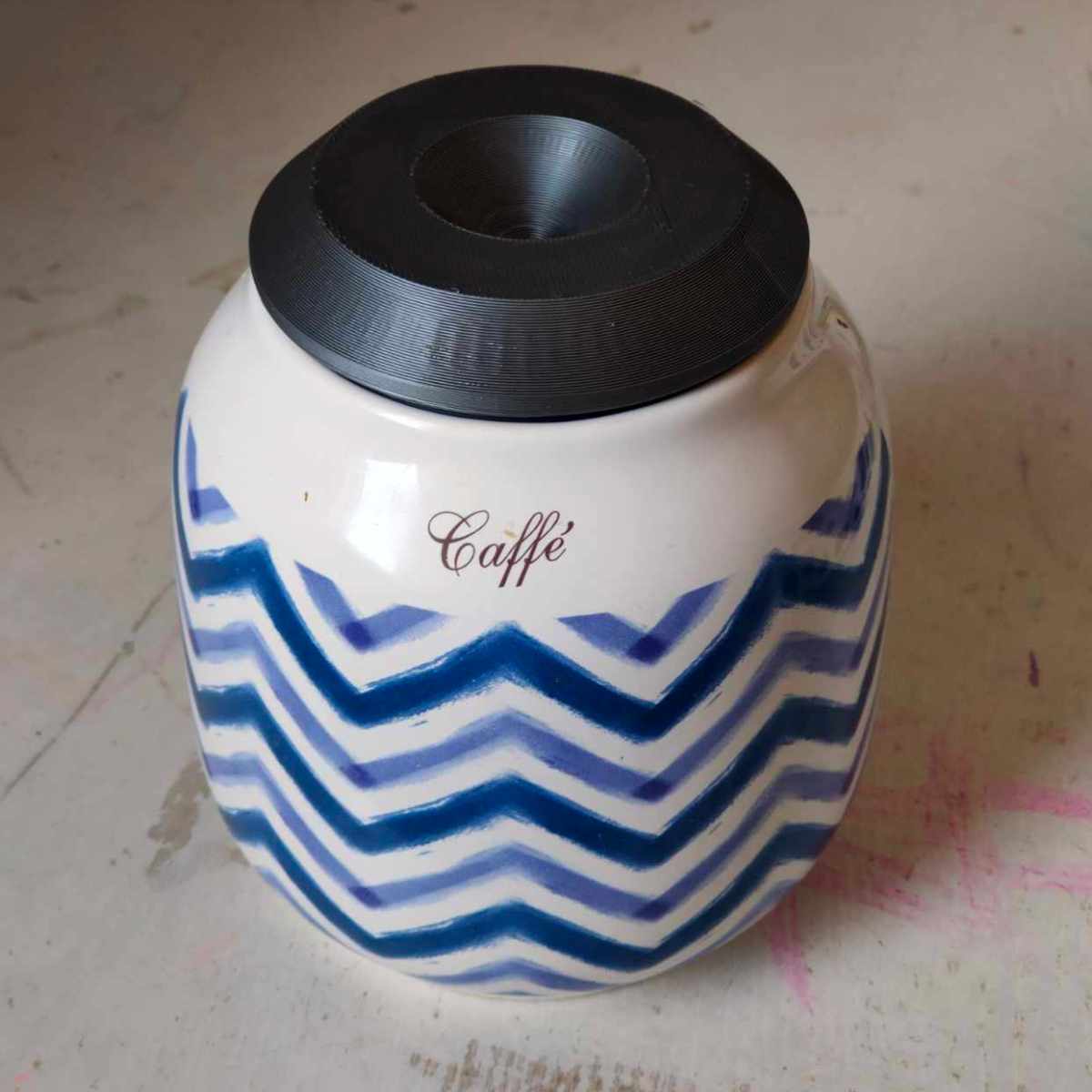 Altro pezzo complicato : Coperchio per&nbsp;zuccheriera