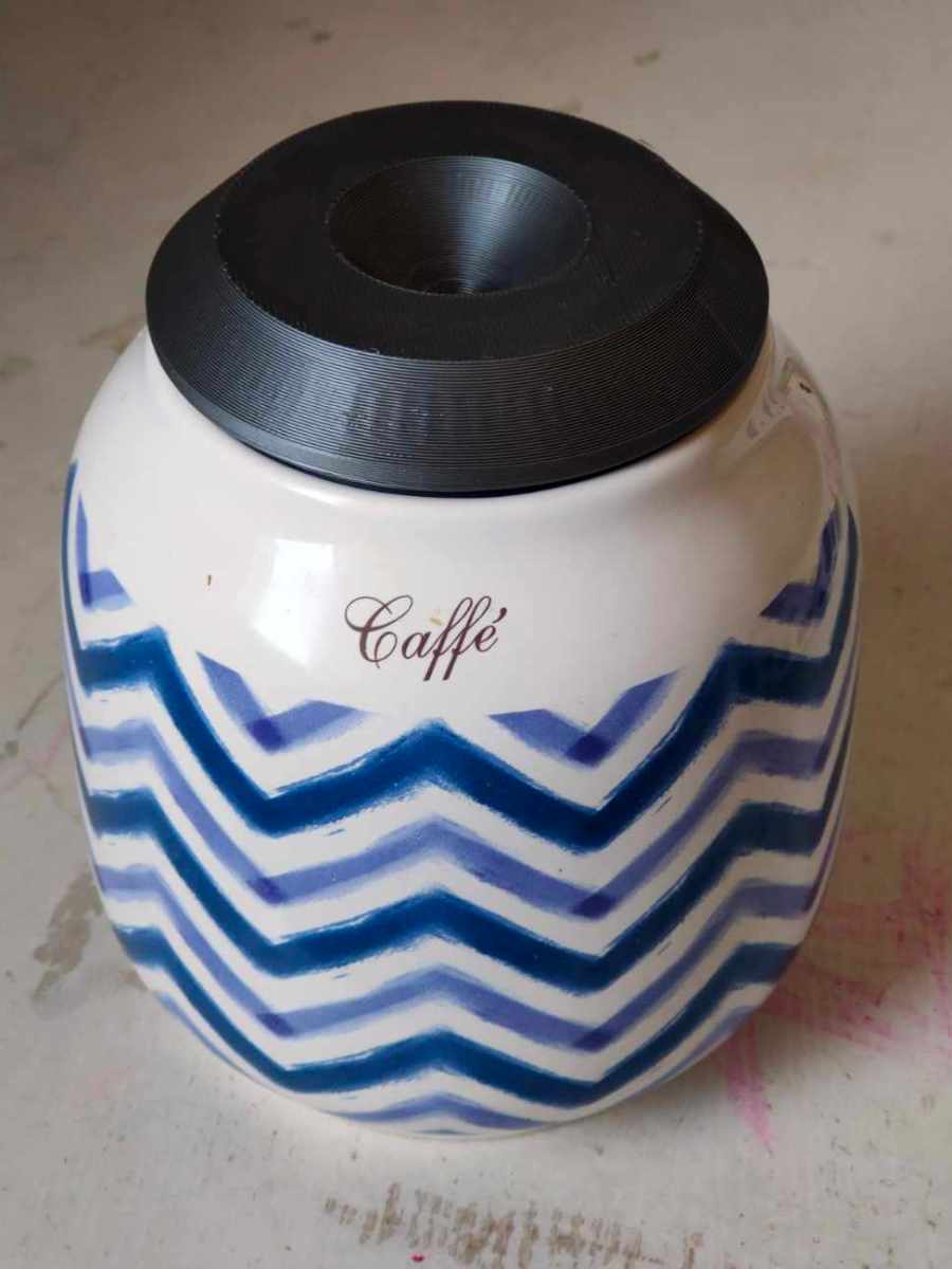 Altro pezzo complicato : Coperchio per&nbsp;zuccheriera